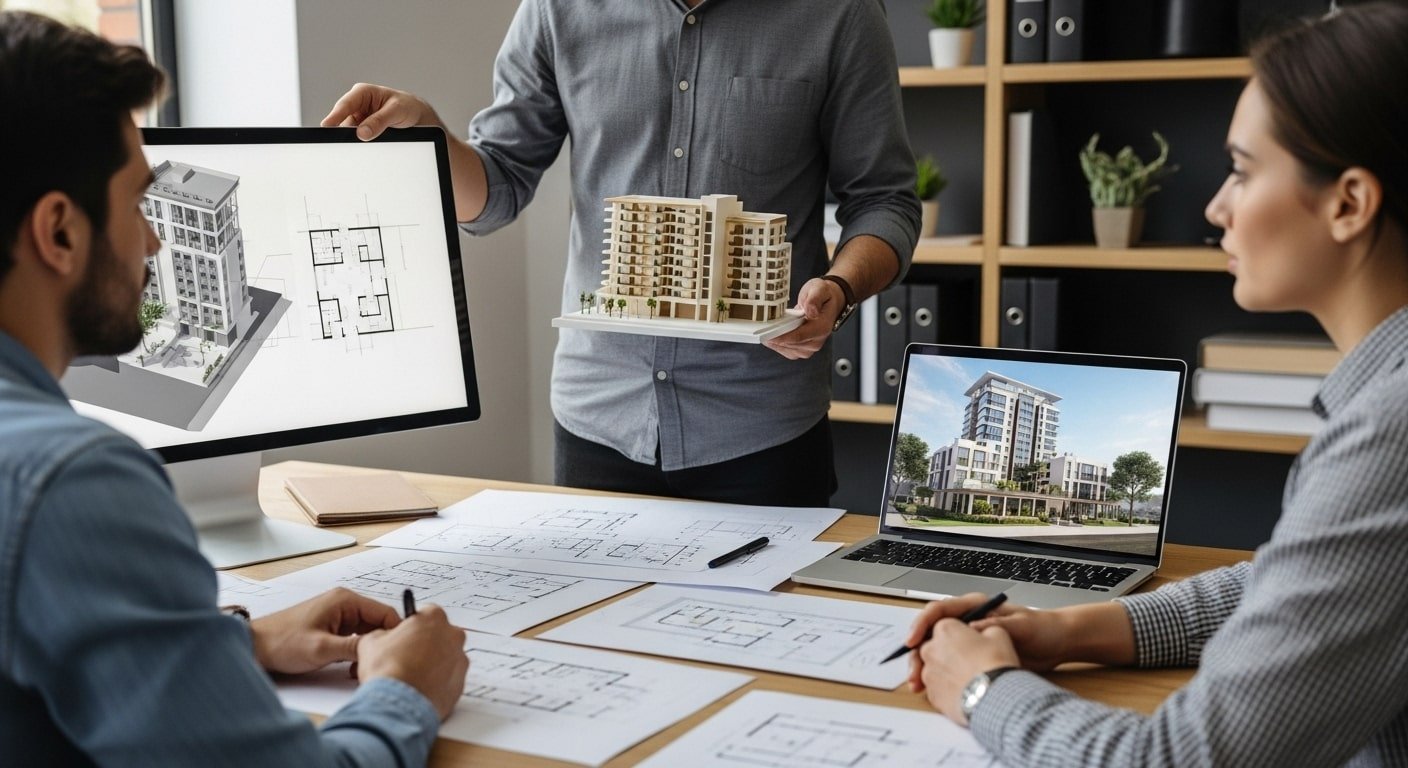 2 Konsept Tasarim Mimari Statik Proje Tasarimi Sureci CHK Yapi Insaat Hizmetlerimi min